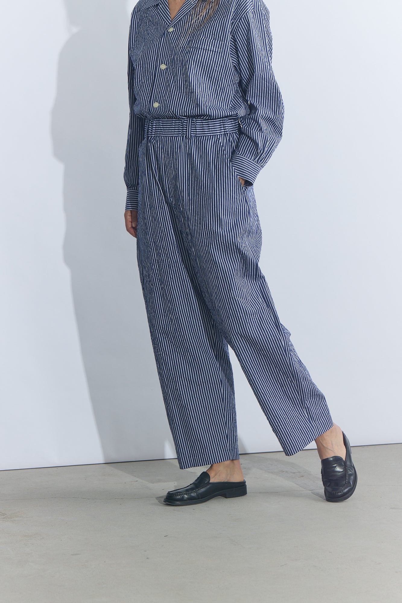 Rito CC Pant- Navy Stripe