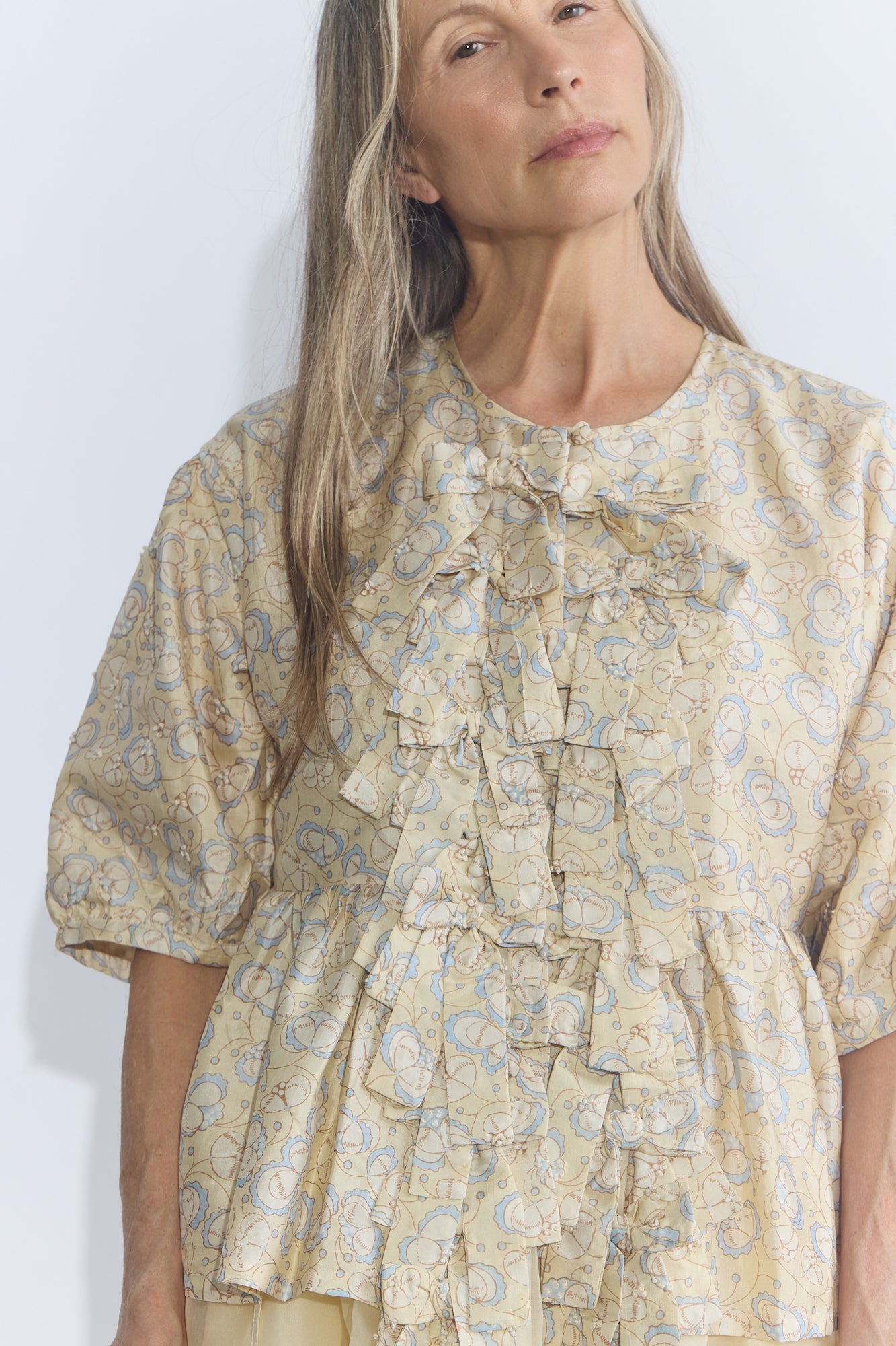 Ribbon Light Jacket - Vanilla