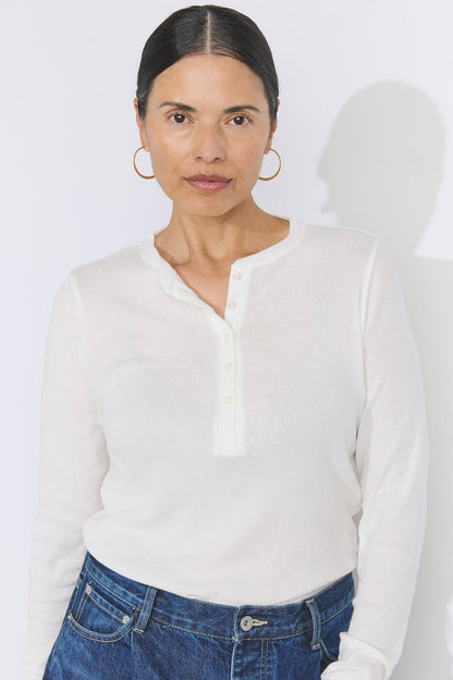 Knit Tee - Off White