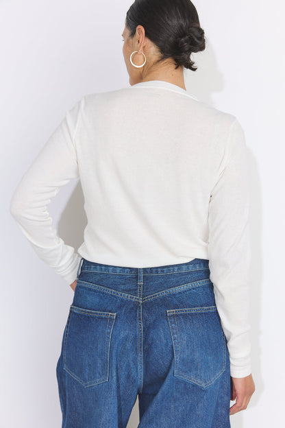 Knit Tee - Off White