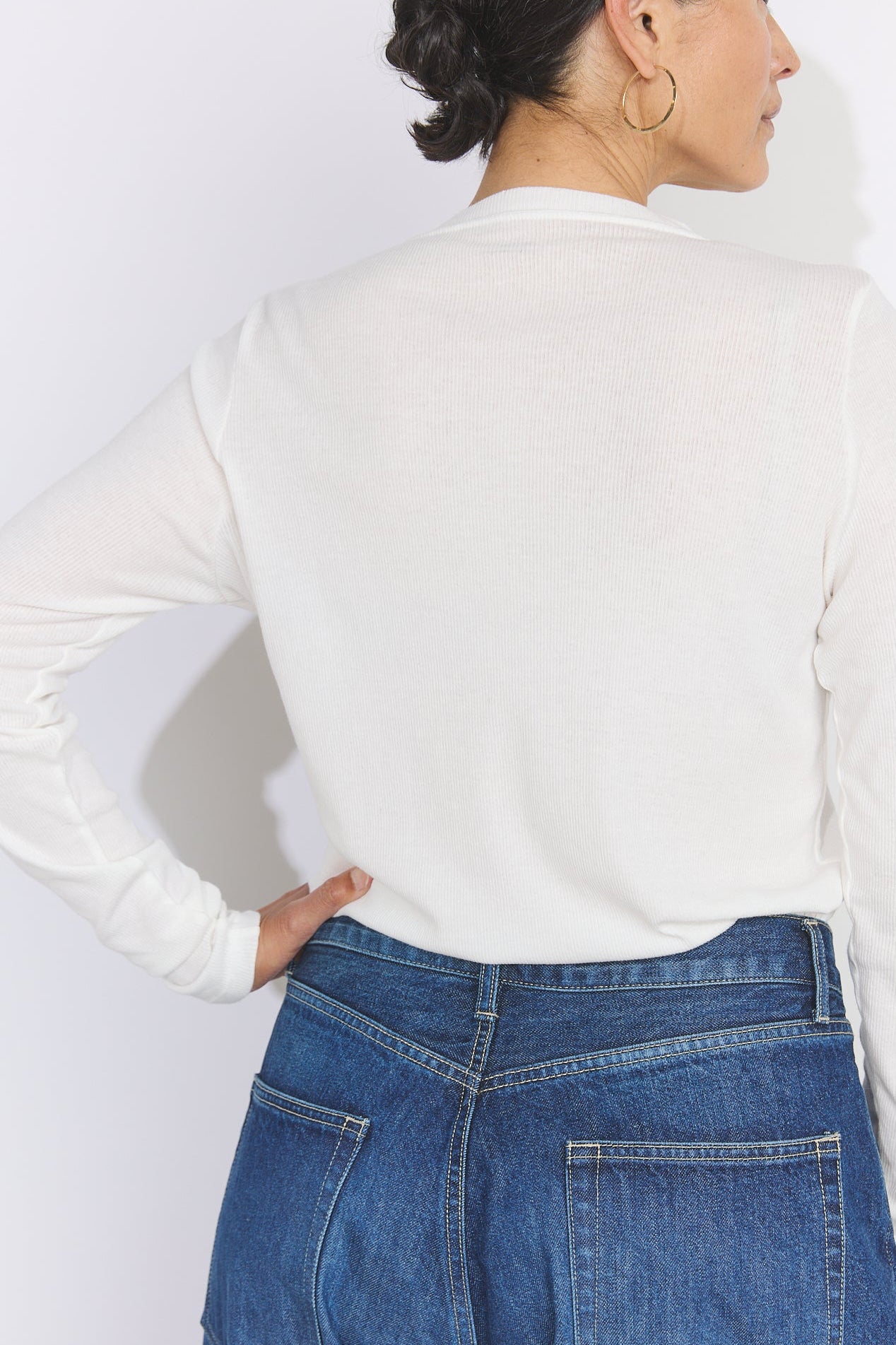Knit Tee - Off White