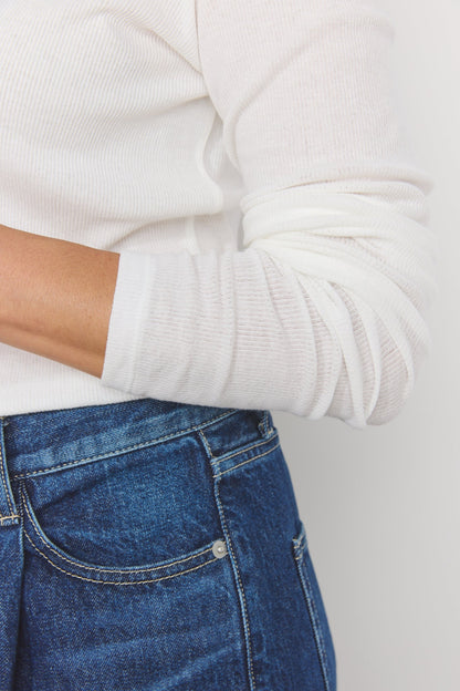 Knit Tee - Off White