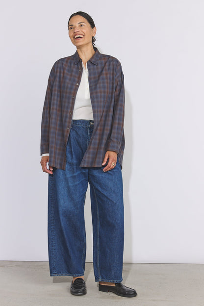 Woven Pants - indigo