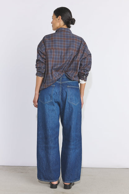 Woven Pants - indigo