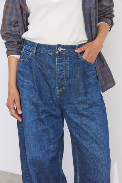 Woven Pants - indigo