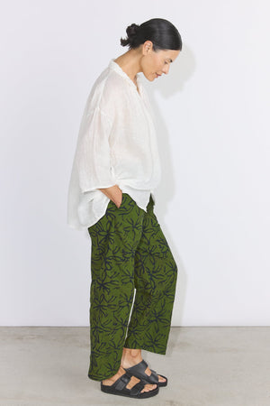 Lazy Pants - Olive Leaf