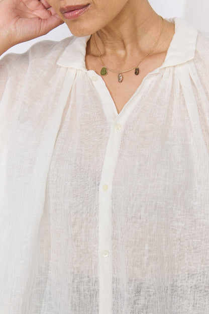 Woven Blouse - White