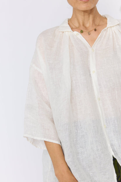 Woven Blouse - White