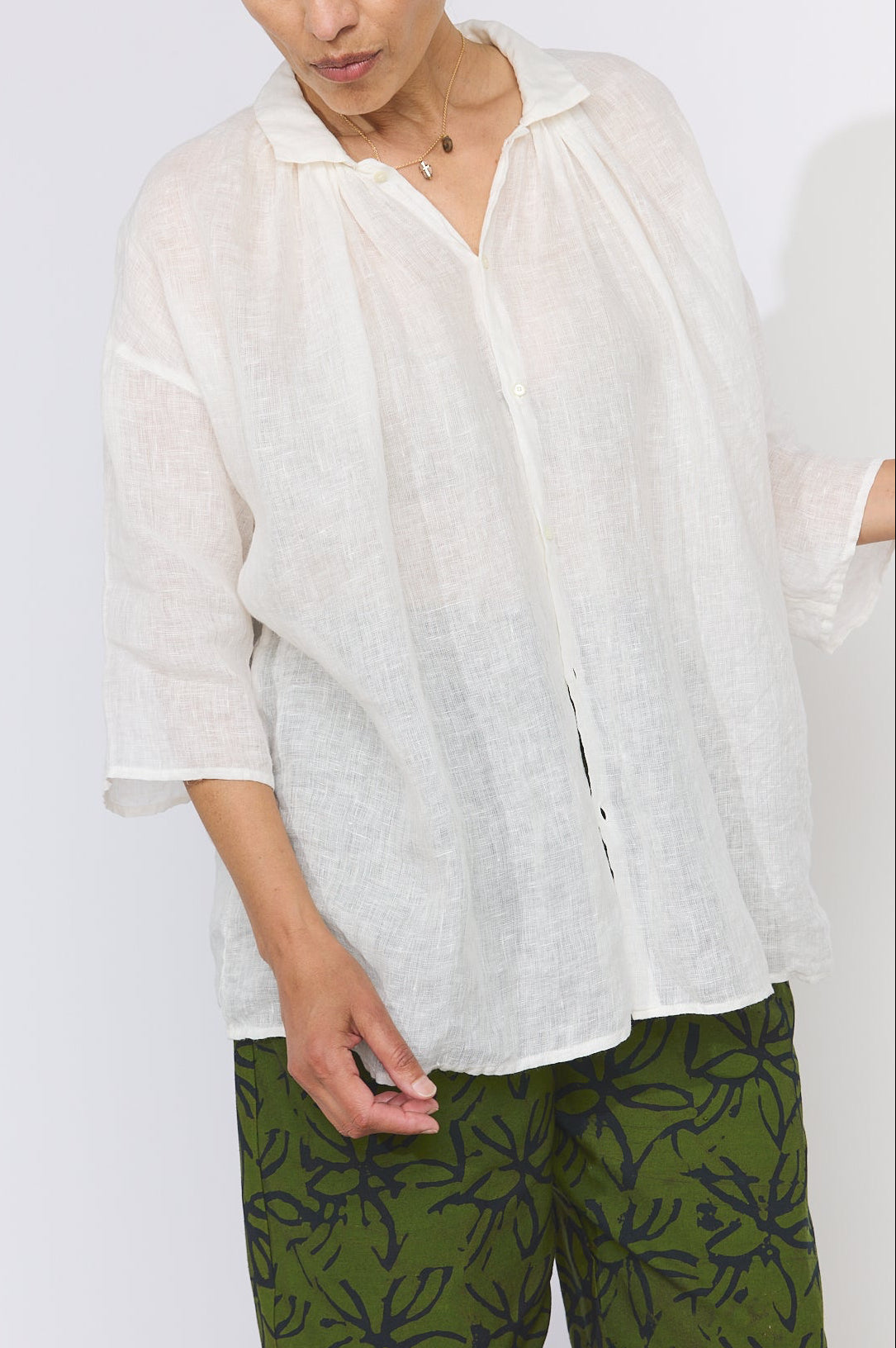 Woven Blouse - White