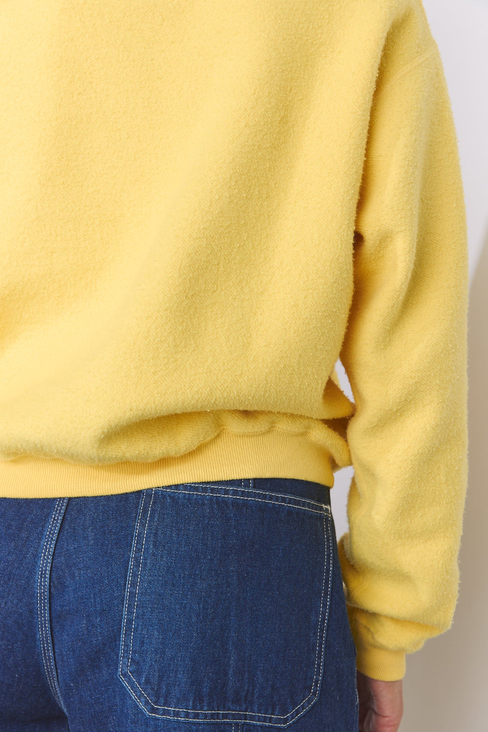 Hina Reversible Sweatshirt - Cornsilk