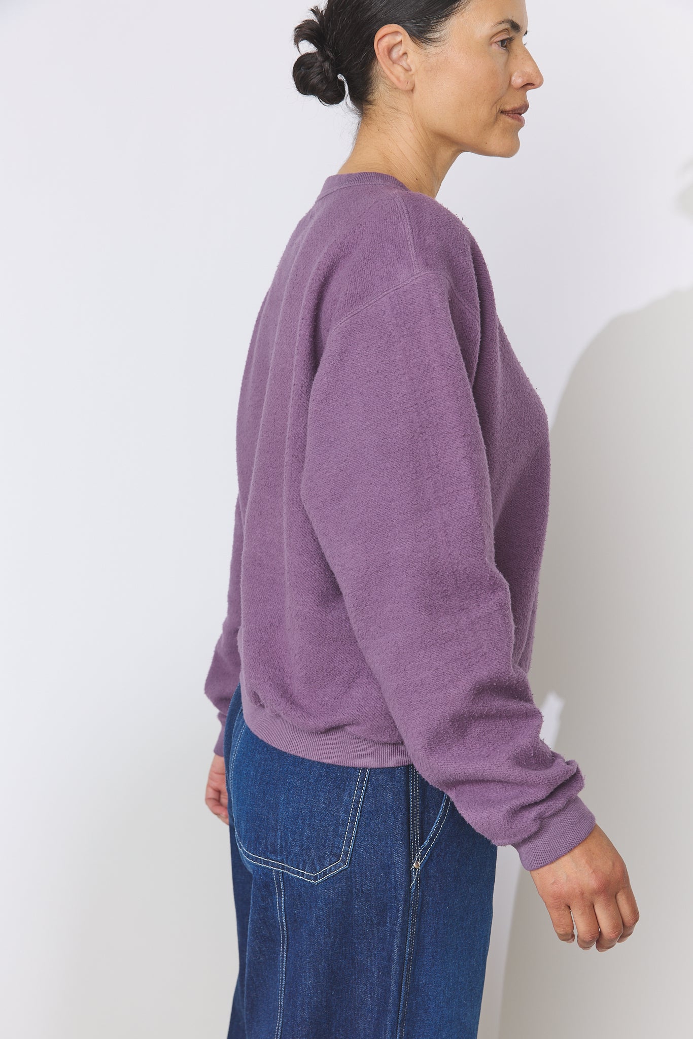 Hina Reversible Sweatshirt - Vintage Violet