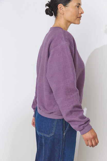 Hina Reversible Sweatshirt - Vintage Violet