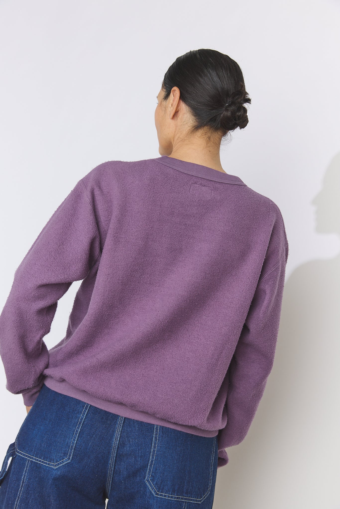 Hina Reversible Sweatshirt - Vintage Violet