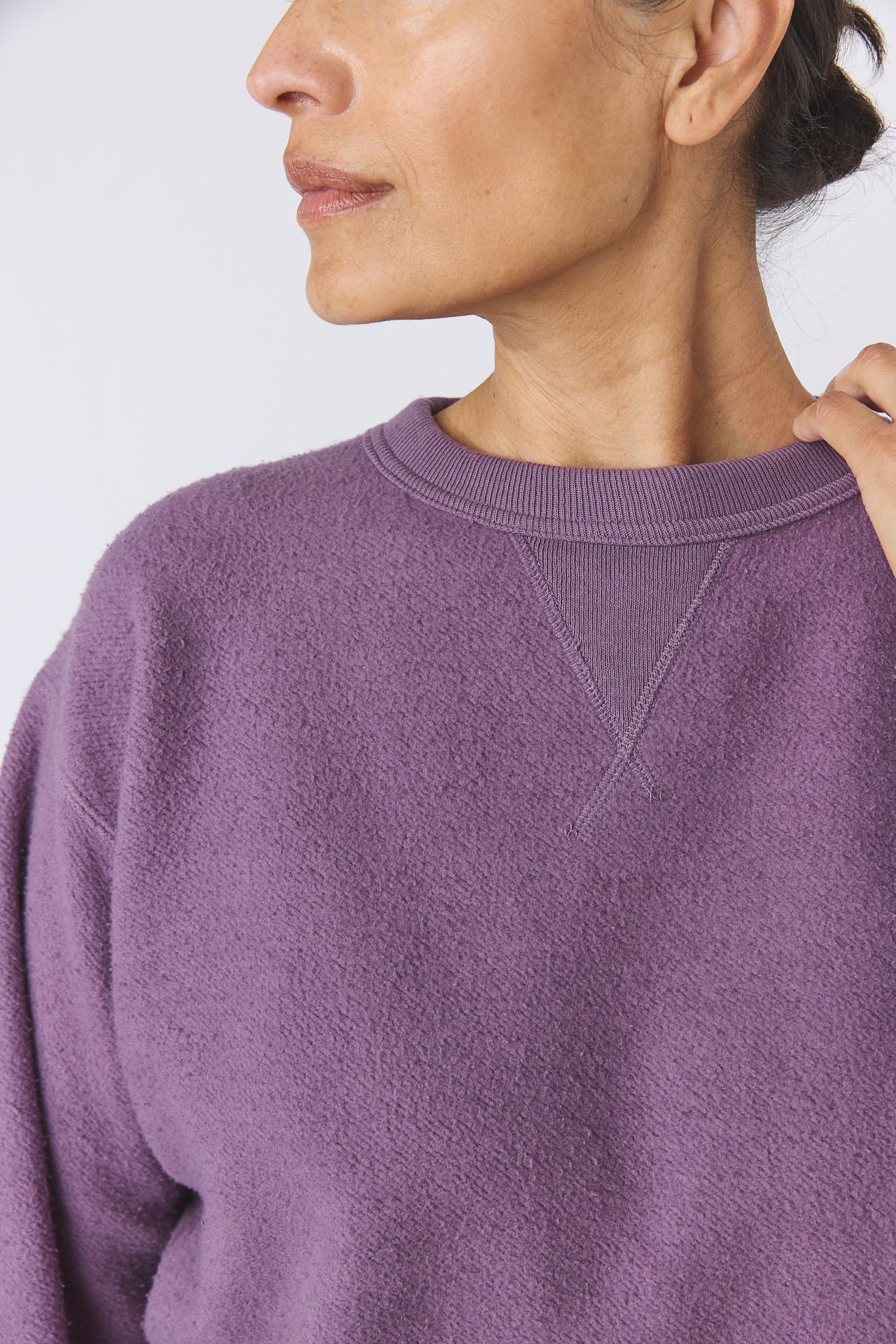 Hina Reversible Sweatshirt - Vintage Violet