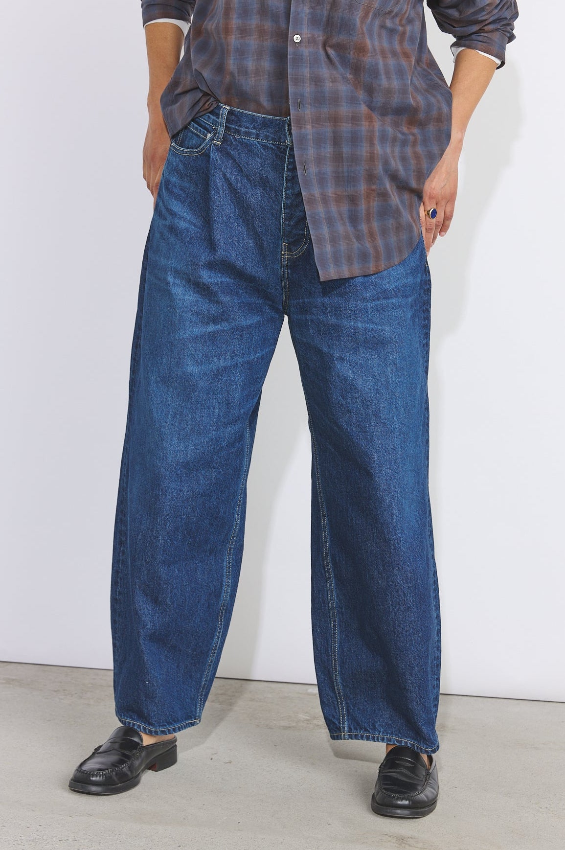 Woven Pants - indigo