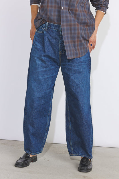 Woven Pants - indigo