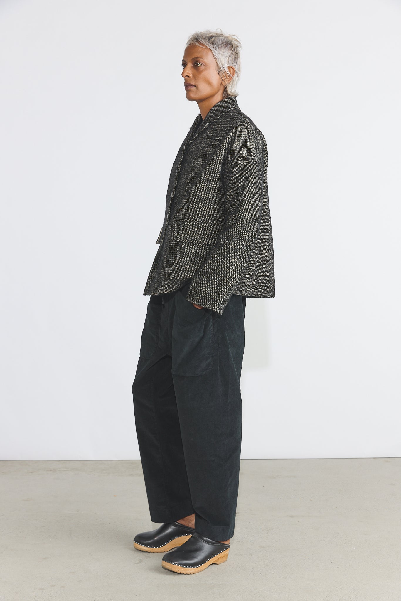 Loose Blazer WN - Black