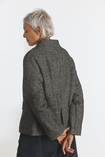 Loose Blazer WN - Black