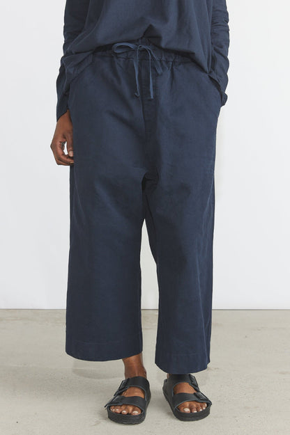 Wide & Short Trousers WWC - Navy