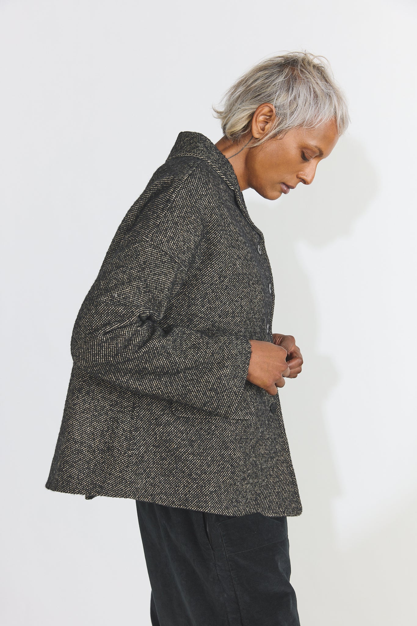 Loose Blazer WN - Black