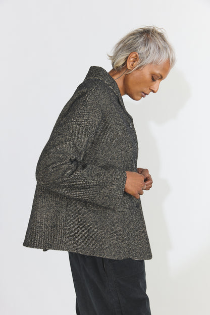Loose Blazer WN - Black