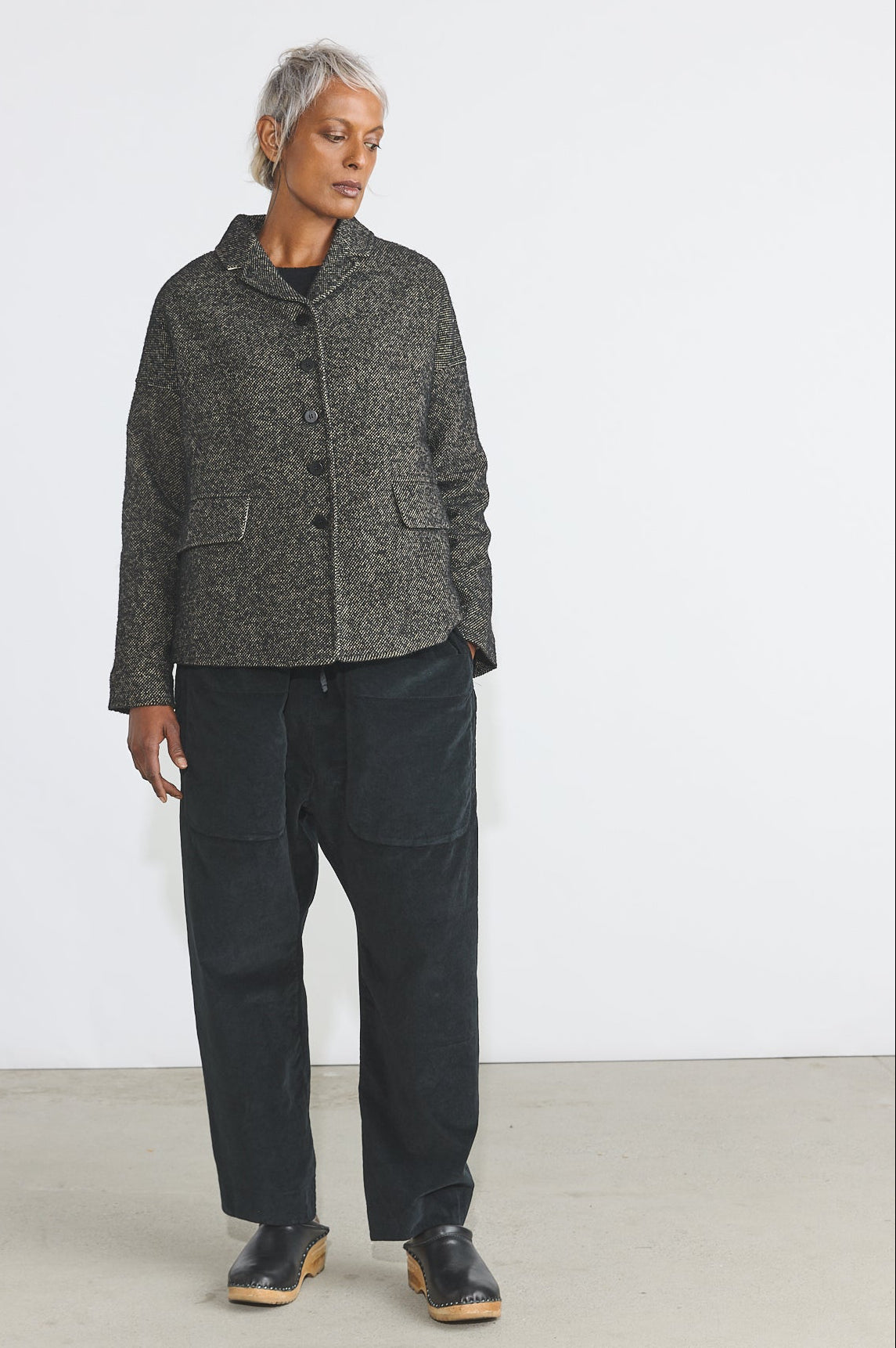 Loose Blazer WN - Black
