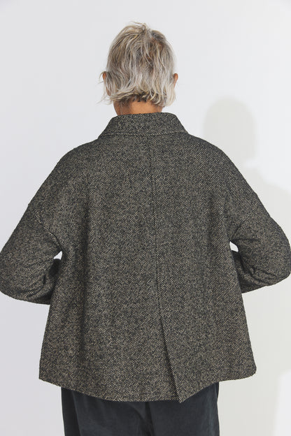 Loose Blazer WN - Black