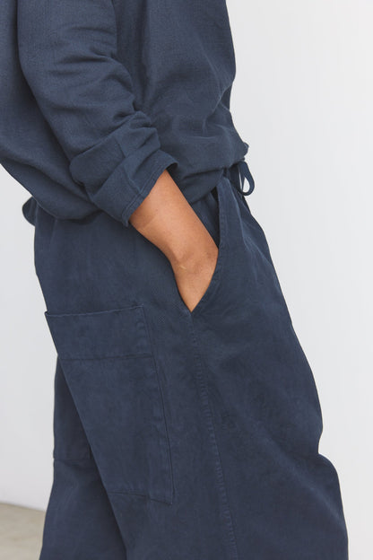 Wide & Short Trousers WWC - Navy