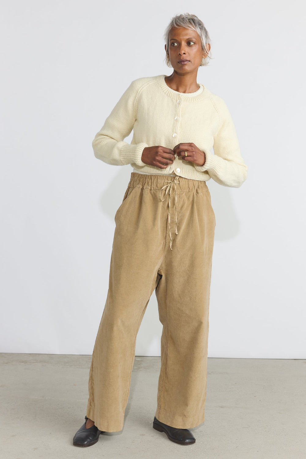 Wide & Long Trousers V - Honey