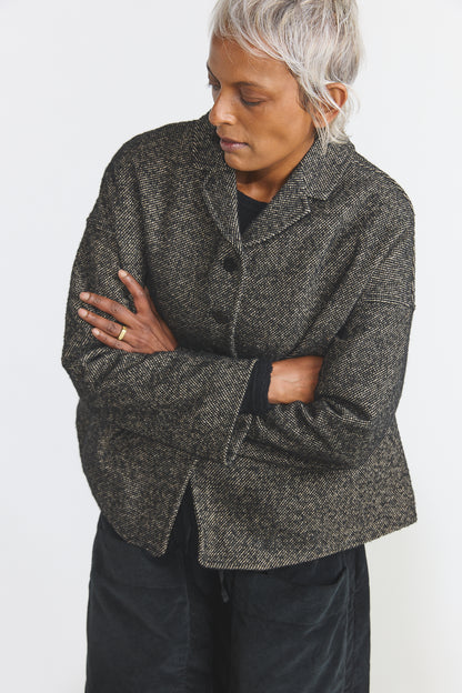 Loose Blazer WN - Black