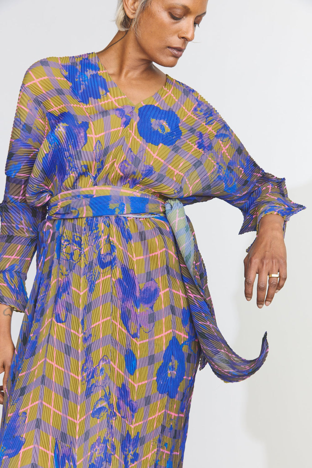 Sue Handpleated Kaftan - Malik