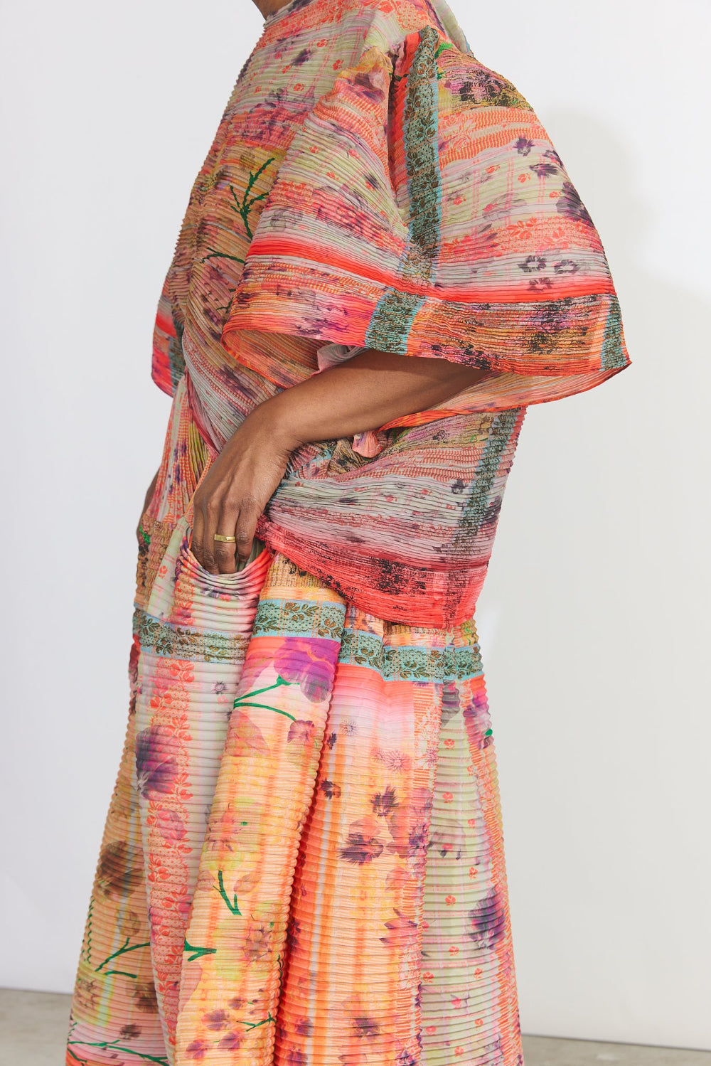 Robin Handpleated Top - Birte