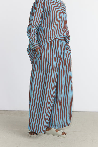 Chisato Pant - Cotton Poplin Stripe