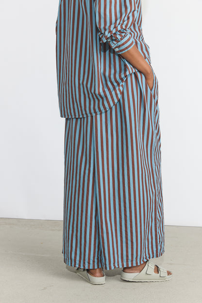 Chisato Pant - Cotton Poplin Stripe