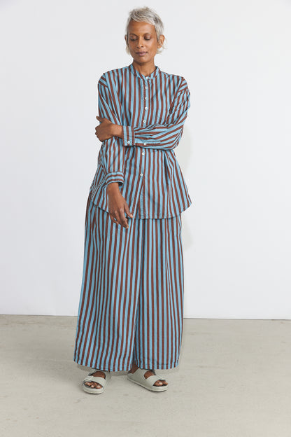 Chisato Pant - Cotton Poplin Stripe