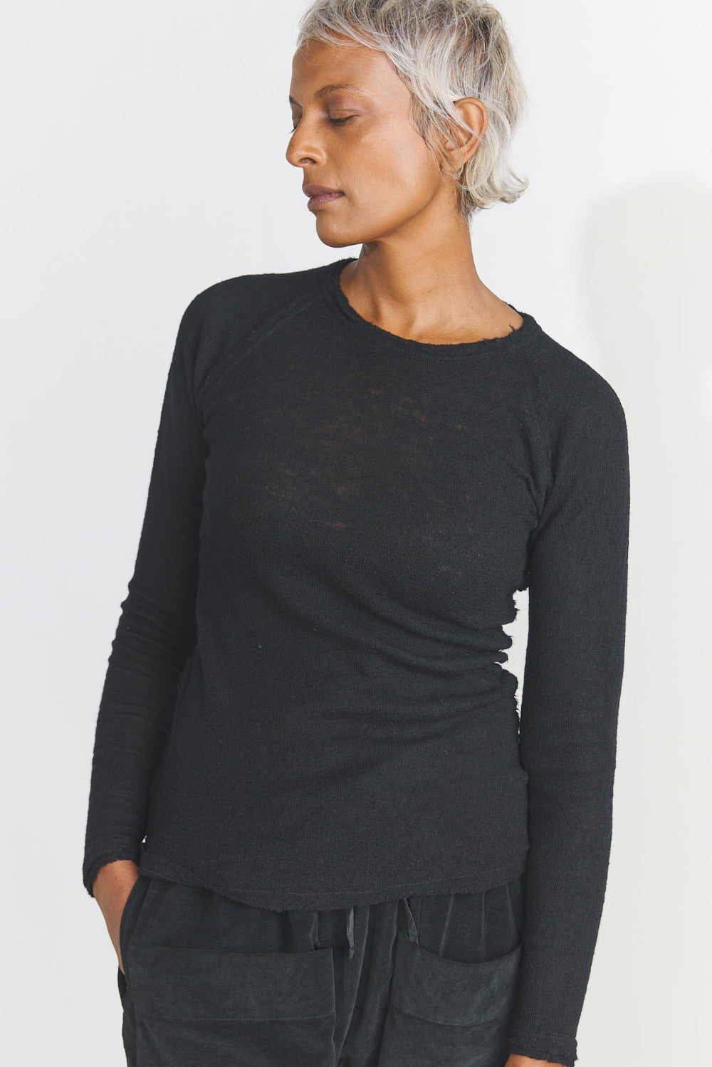 Barba Crew Neck Top