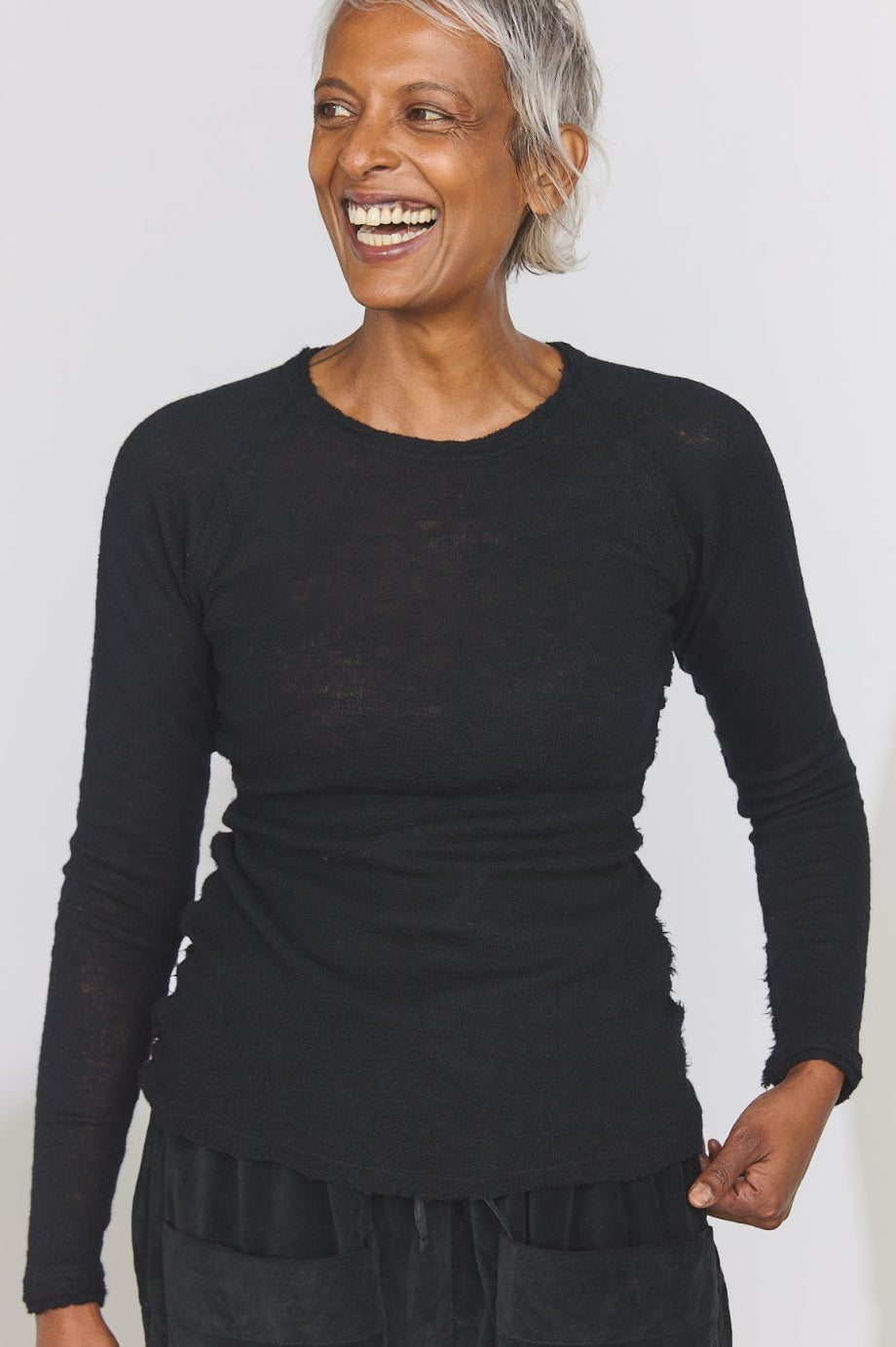 Barba Crew Neck Top
