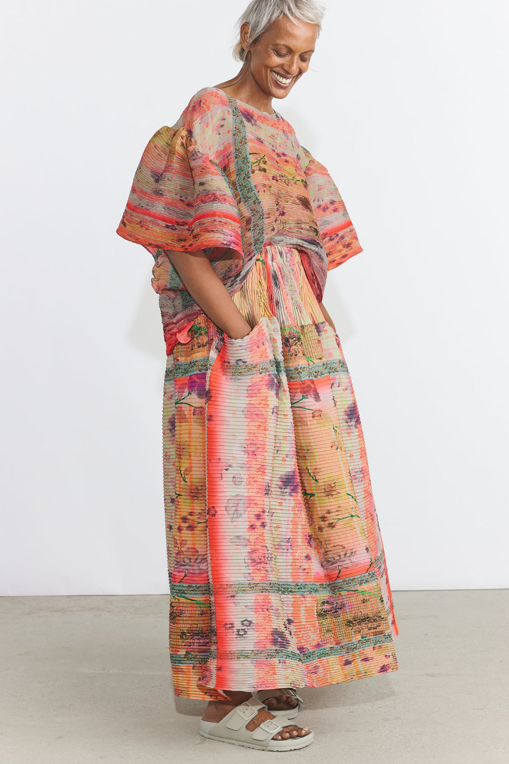 Kenza Handpleated Skirt - Birte