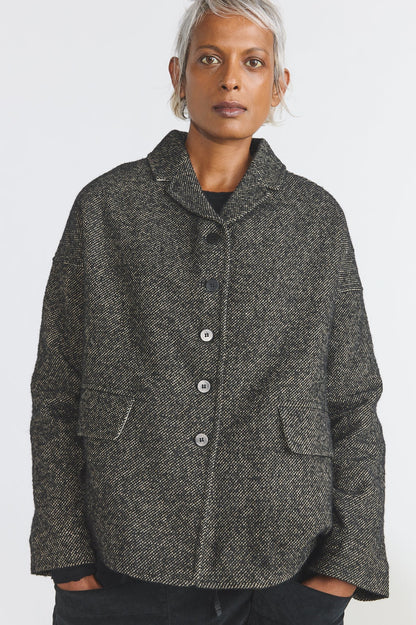 Loose Blazer WN - Black