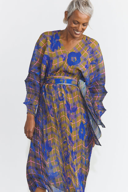 Sue Handpleated Kaftan - Malik