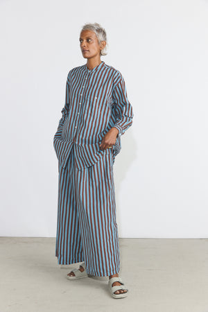 Chisato Pant - Cotton Poplin Stripe