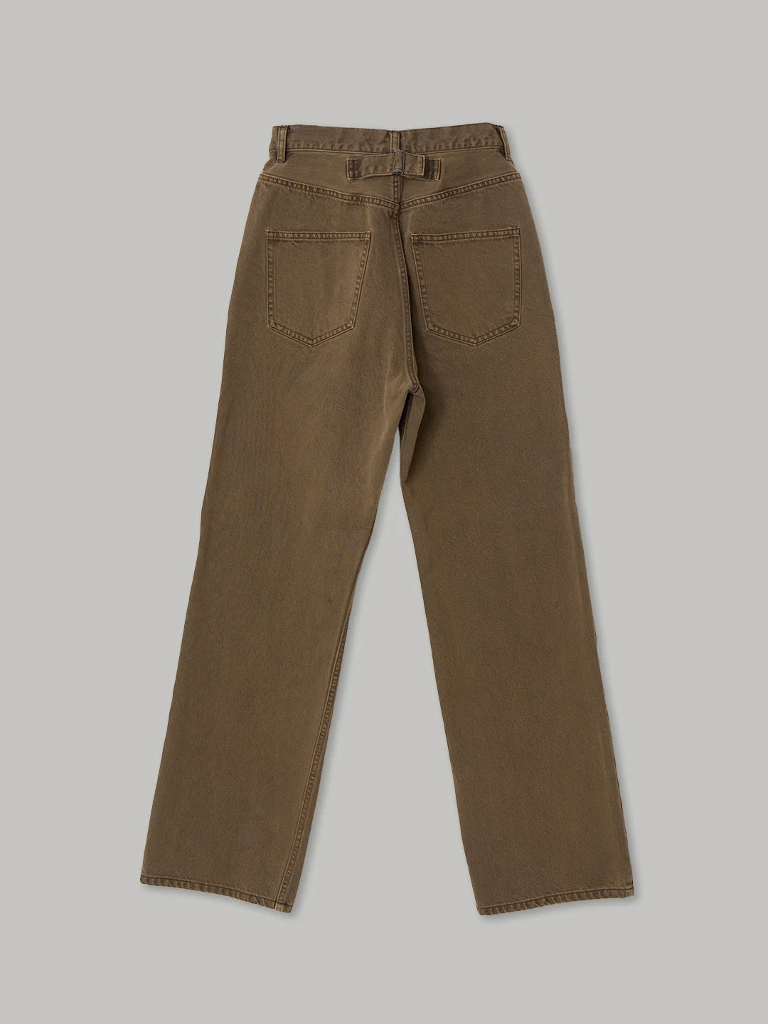 Straight Leg Denim in Brown