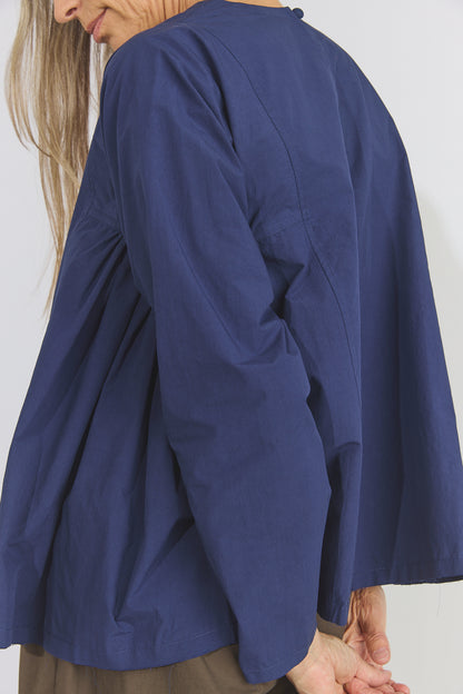 Leona Top - Blue Organic Cotton