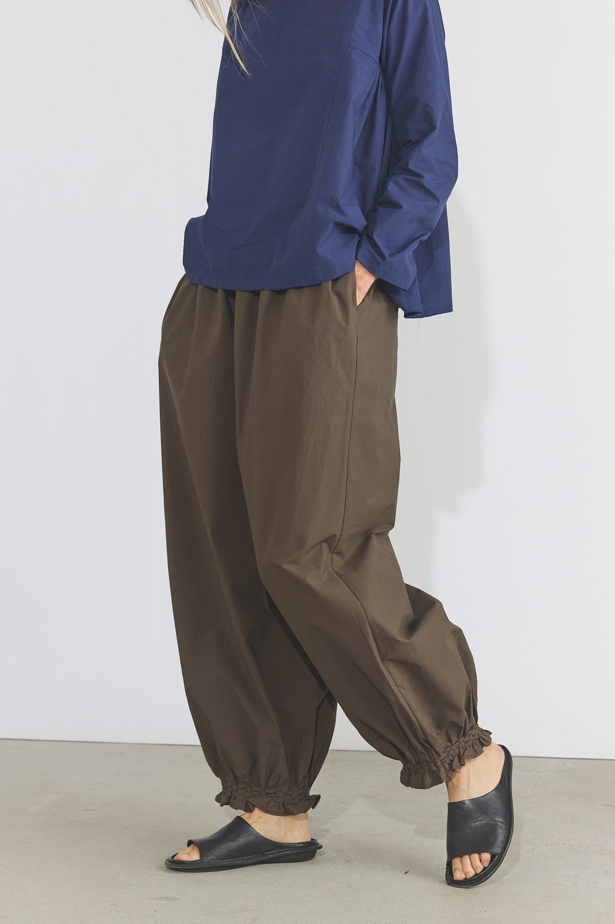 Qira Pants - Brown Organic Cotton