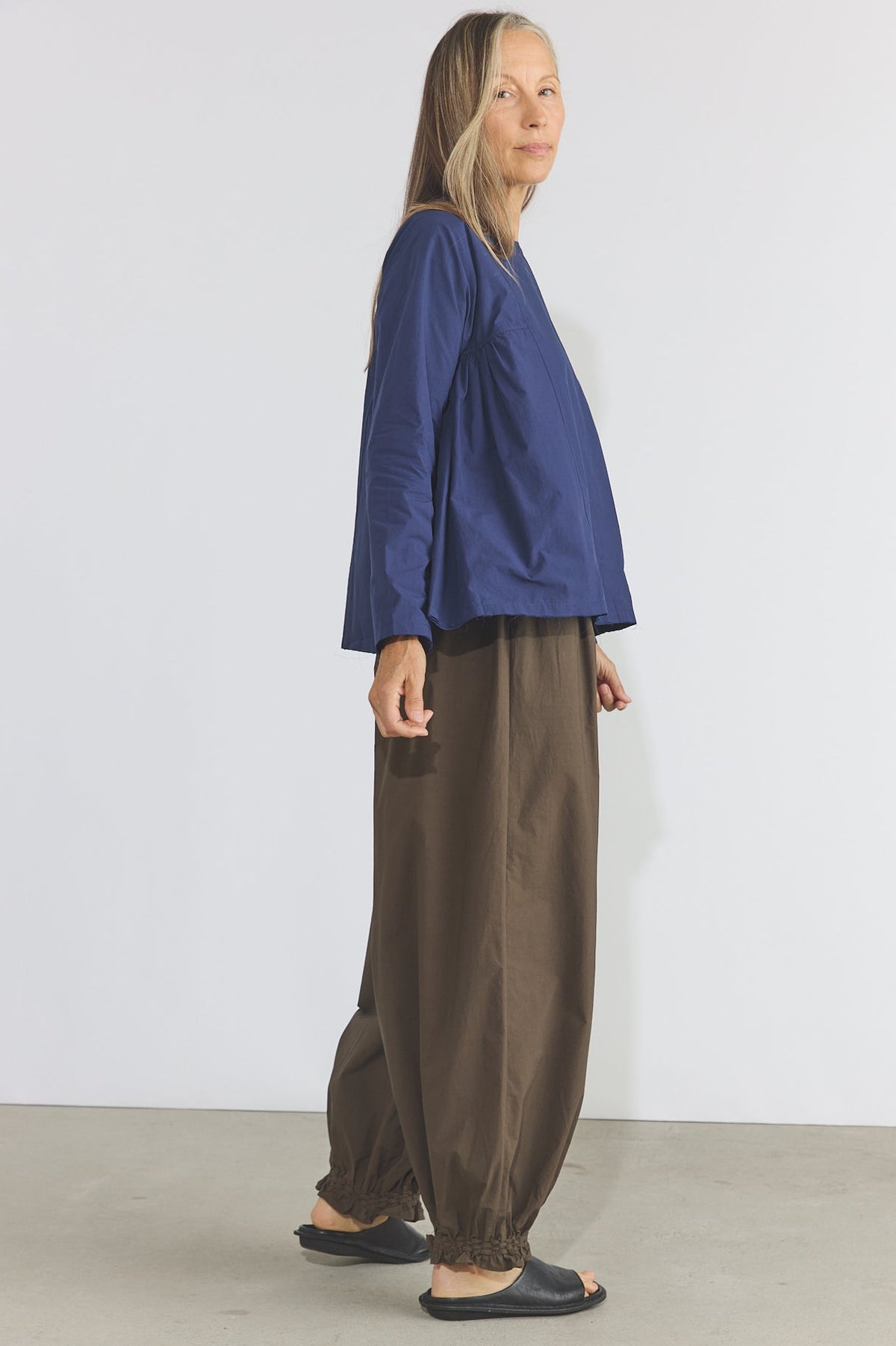 Qira Pants - Brown Organic Cotton