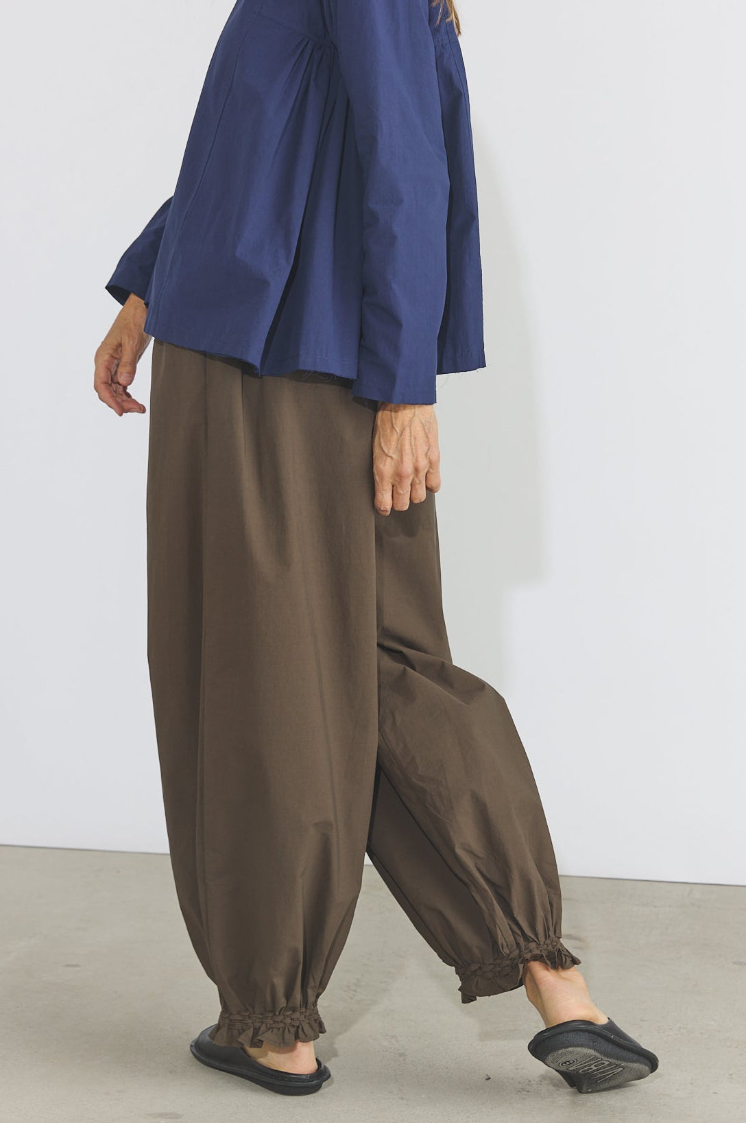 Qira Pants - Brown Organic Cotton