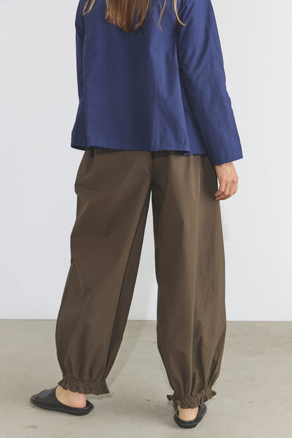Qira Pants - Brown Organic Cotton