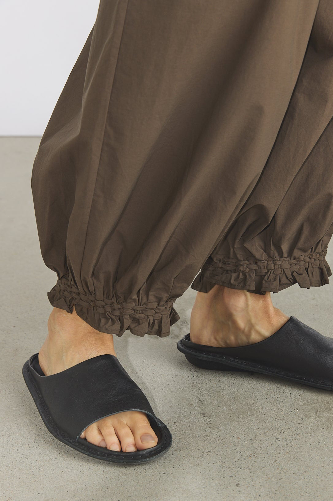 Qira Pants - Brown Organic Cotton