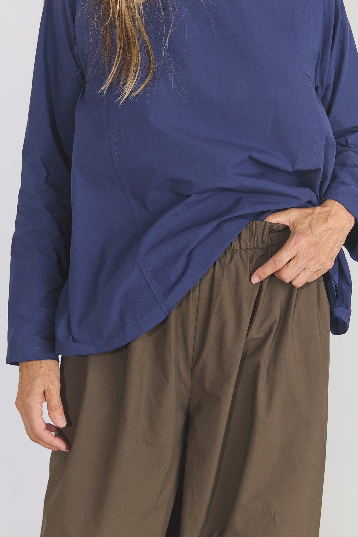 Qira Pants - Brown Organic Cotton