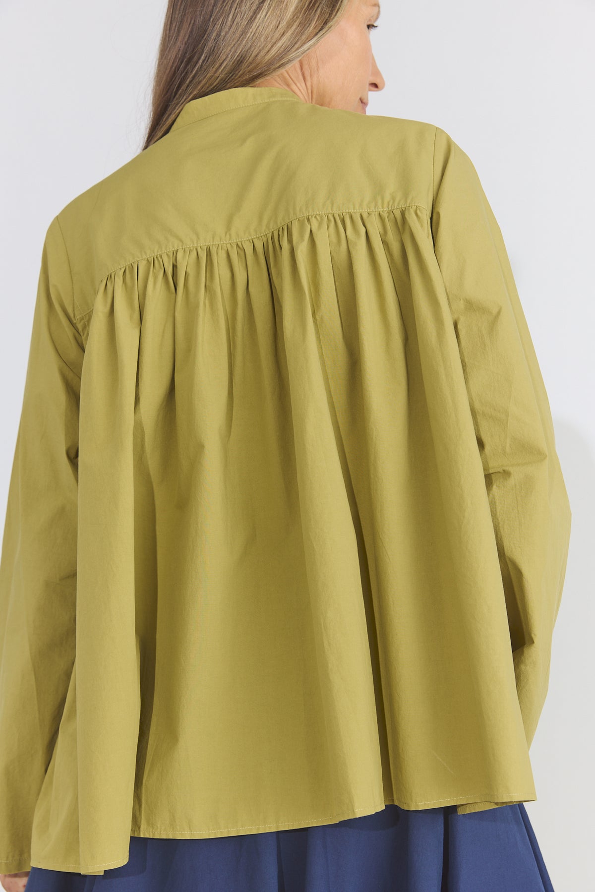 Myra Top - Chartreuse Organic Cotton